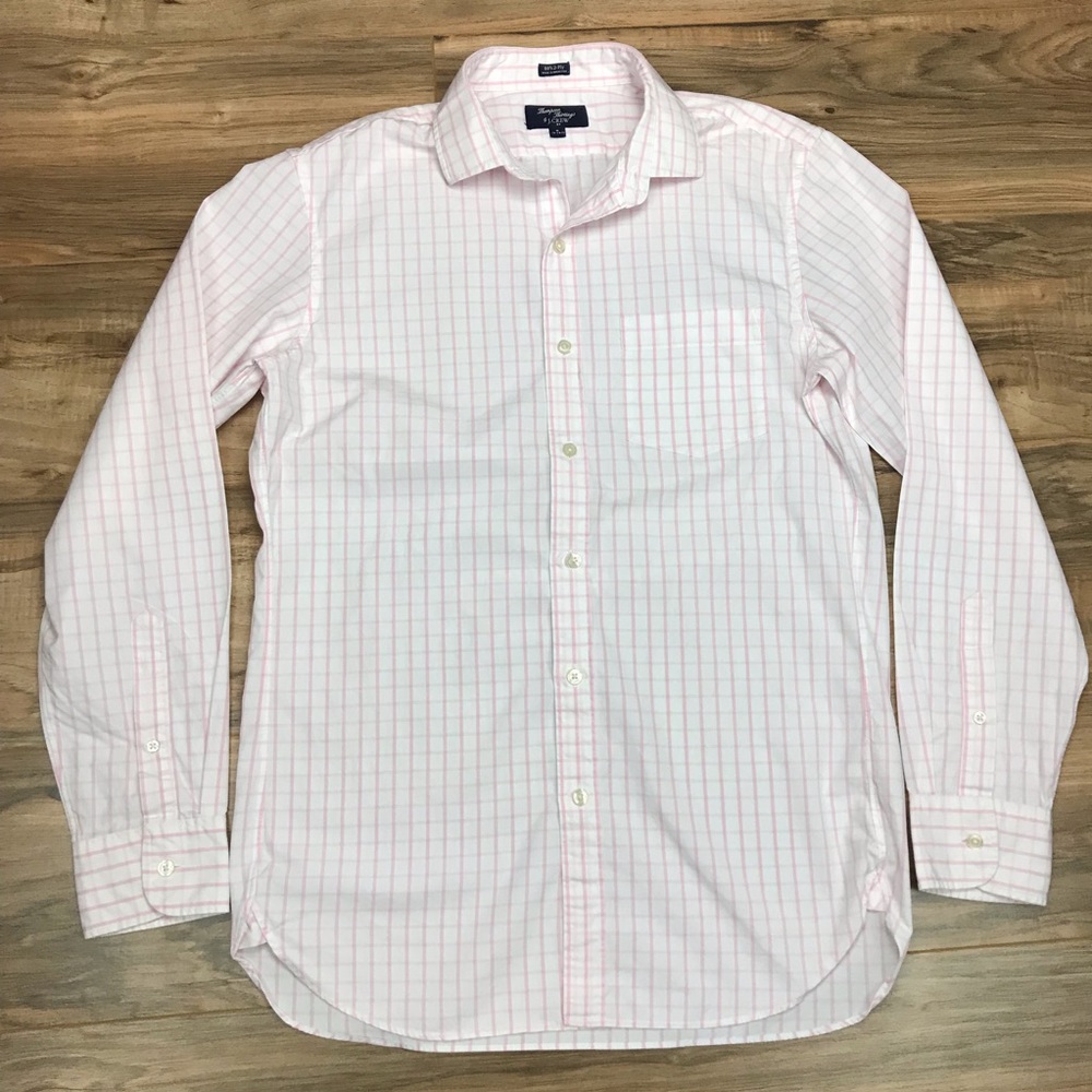 J Crew long sleeve dress shirt Sz M